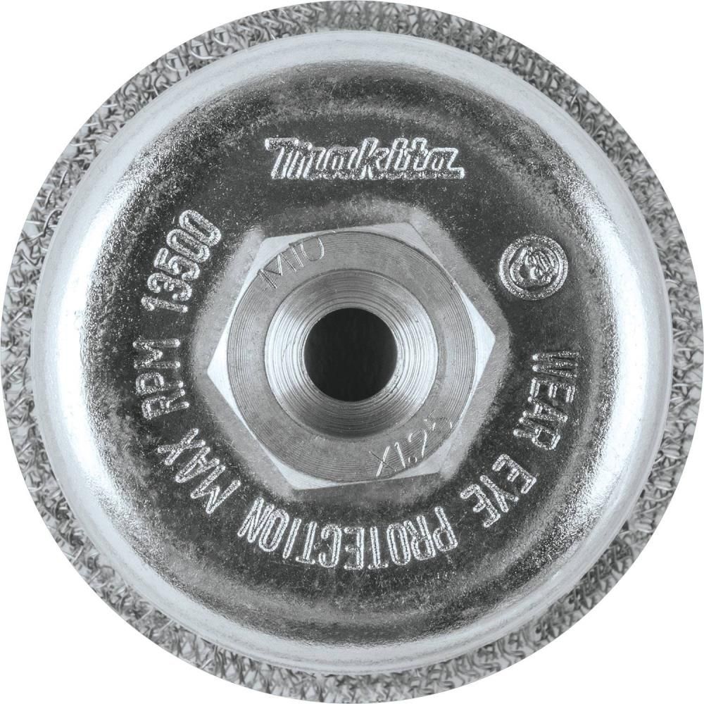 Makita 3in Crimped Wire Cup Brush M10 x 1.25, large image number 3
