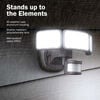 Feit Electric 10-1/2 Inch 46W 5000 Lumens Triple Head Motion LED Floodlight Bronze, small image number 5