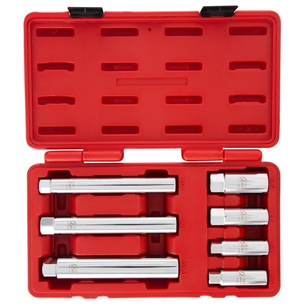 Sunex 3/8 Inch Dr Spark Plug Socket Set 7pc, large image number 2