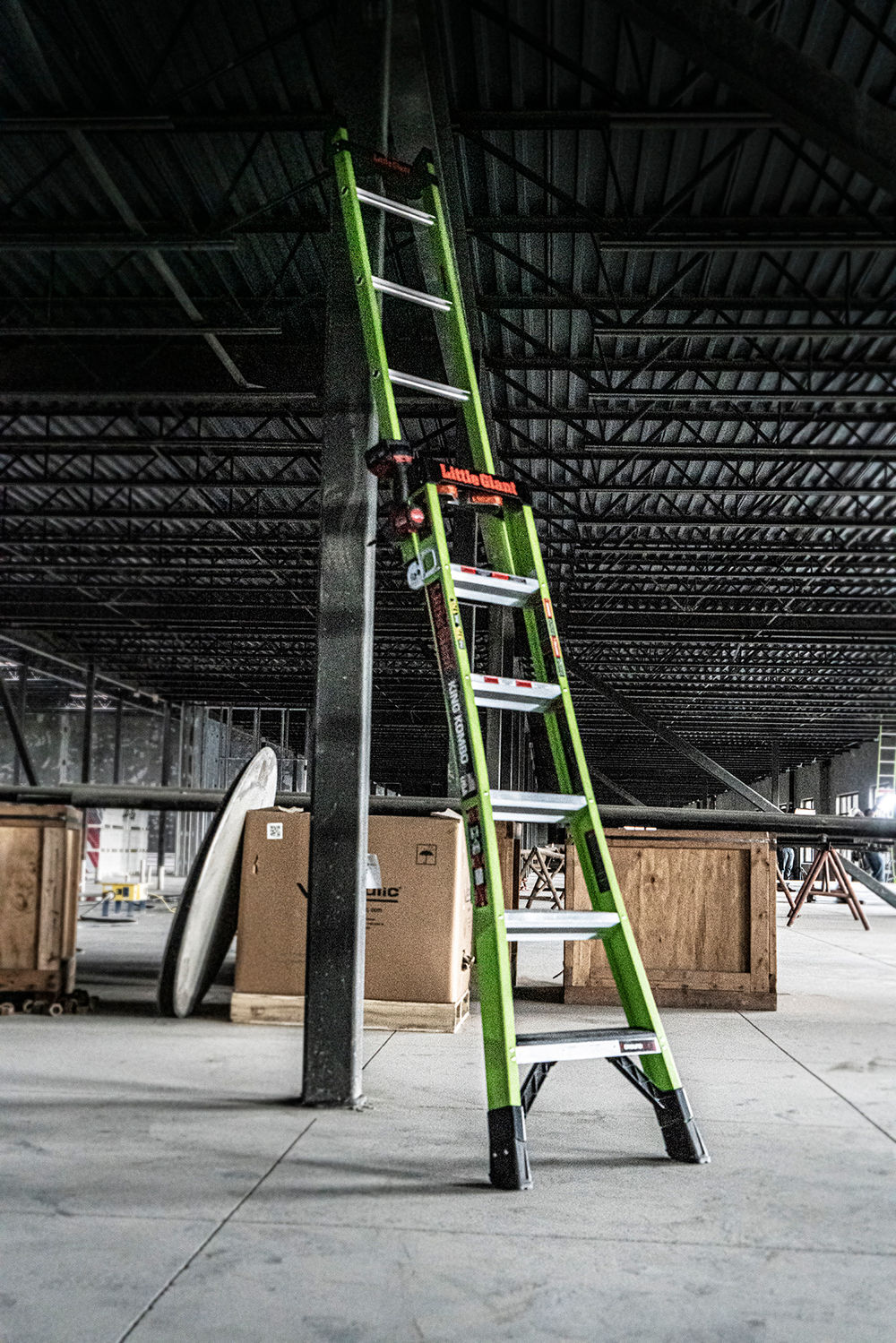 Little Giant Safety KING KOMBO Ladder Industrial 6' ANSI Type IAA, large image number 5
