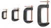 Hobart 6 In. Copper Plated Screw C-Clamp, small image number 1