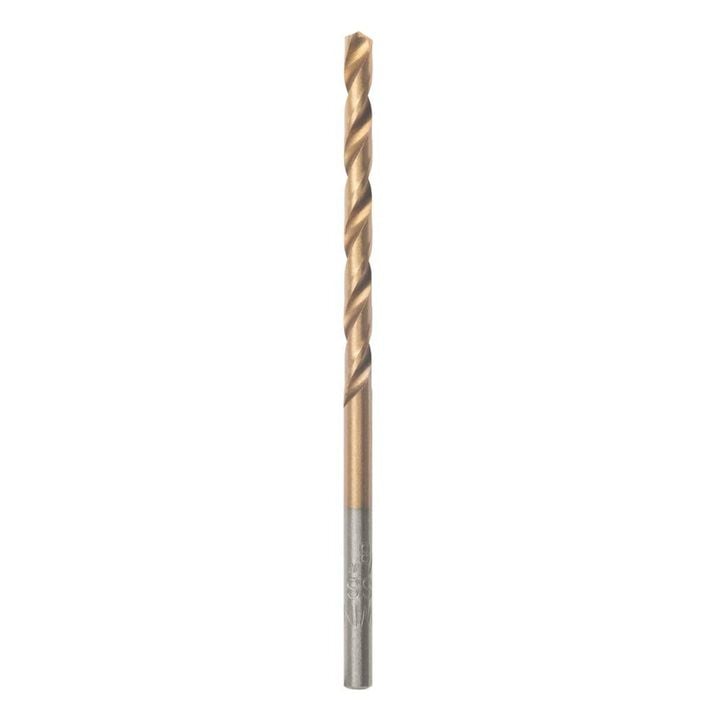 Irwin 5/32in Titanium Nitride Coated Straight Shank Drill Bit, large image number 0