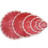 Diteq Jet Stream 7 Inch Economy Segmented Turbo Rim Diamond Blade for Concrete, small image number 4