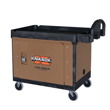 Knaack Cart Armour Mobile Cart Security Paneling Rubbermaid Utility Cart #4520-88