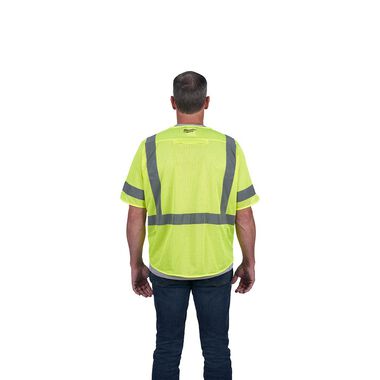 Milwaukee High Vis Safety Vest Class 3 Mesh, large image number 2