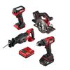 SKIL PWRCORE 20 4 Tool 20V Combo Kit with 2 Batteries & PWR JUMP Charger, small