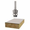 Bosch 9 Degree x 3/8 Inch Carbide Tipped 3-Flute Bevel Trim Assembly Bit, small image number 1