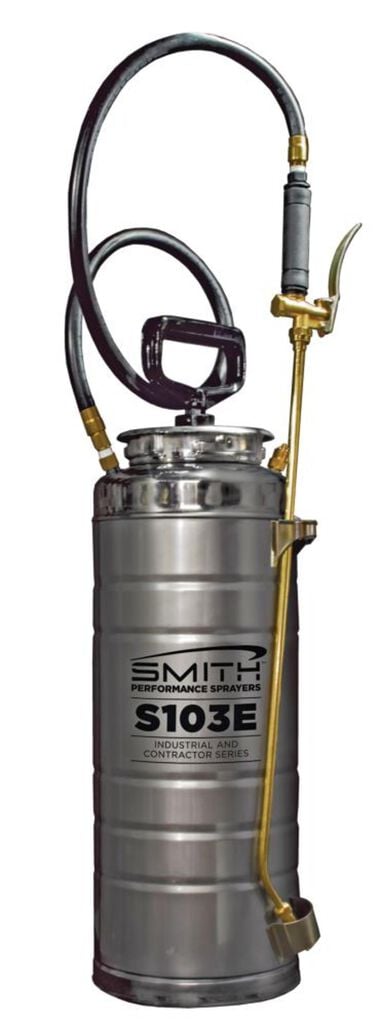 Smith Performance Sprayers Concrete Sprayer S103E 3.5 Gallon Stainless Steel