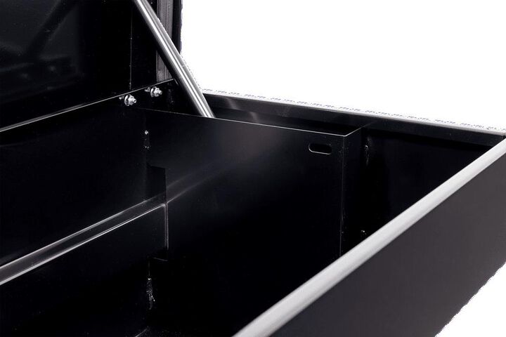 Weather Guard 87in Lo-Side Truck Tool Box Steel Gloss Black, large image number 6