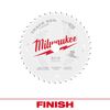 Milwaukee 6 1/2 40T Finish Track Saw Blade, small