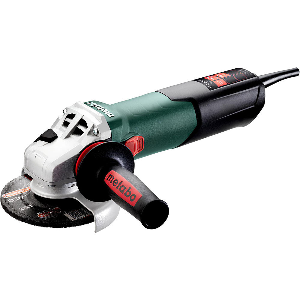 Metabo 4.5in / 5in 12A High Torque Corded Angle Grinder, large image number 1