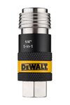 DEWALT 1/4 Inch FNPT 5-in-1 Safety Exhaust Coupler, small image number 1