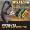 DEWALT Heavy Duty Open Ear Bluetooth Earbud with Charging Case, small image number 4