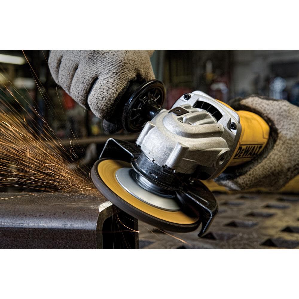 DEWALT 4 1/2in Angle Grinder with 10pk Metal Cut Off Wheels Bundle, large image number 3