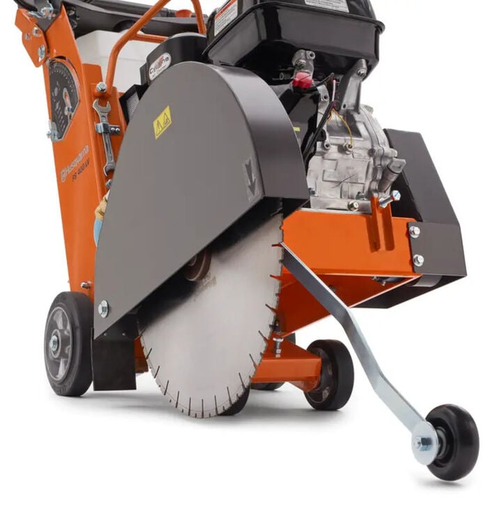 Husqvarna Construction FS400 11.7 HP 20 Inch Gas Walk-Behind Concrete Saw Body Only, large image number 7