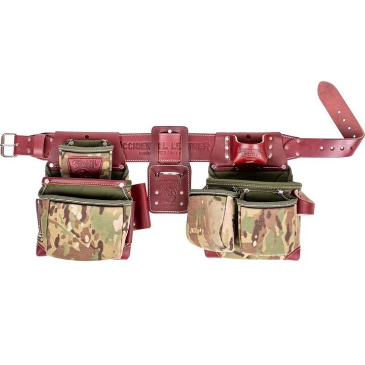 Occidental Leather Oxylights Framer Set with Double Outer Bags MultiCam and Oxy Red Medium