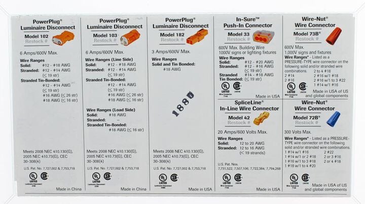 Ideal Industries Lighting Maintenance Kit, 170 Pieces, large image number 2