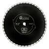 iQ Power Tools Q-Drive 16 1/2 Inch Premium Silent Core Segmented Rim Diamond Blade for Medium Soft Brick and Stone, small image number 1
