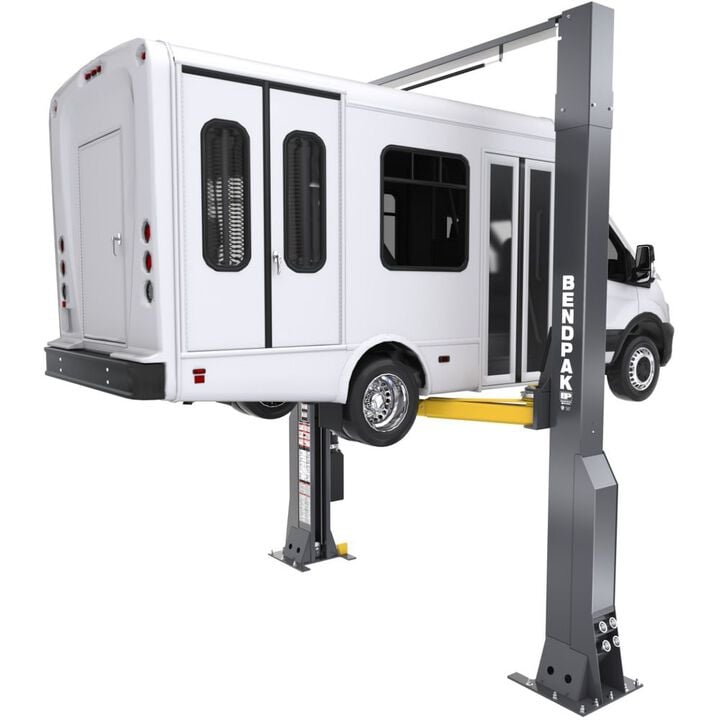 Bendpak 16AP-192 16000 Lbs High-Rise Clearfloor Two-Post Car Lift, large image number 1
