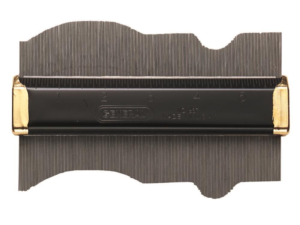 General Tools Stainless Steel Contour Gauge, large image number 1