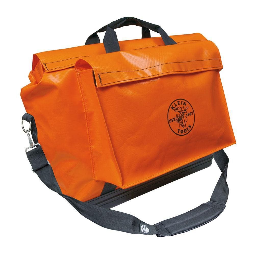 Klein Tools Vinyl Equipment Bag (Orange) – 5181ORA