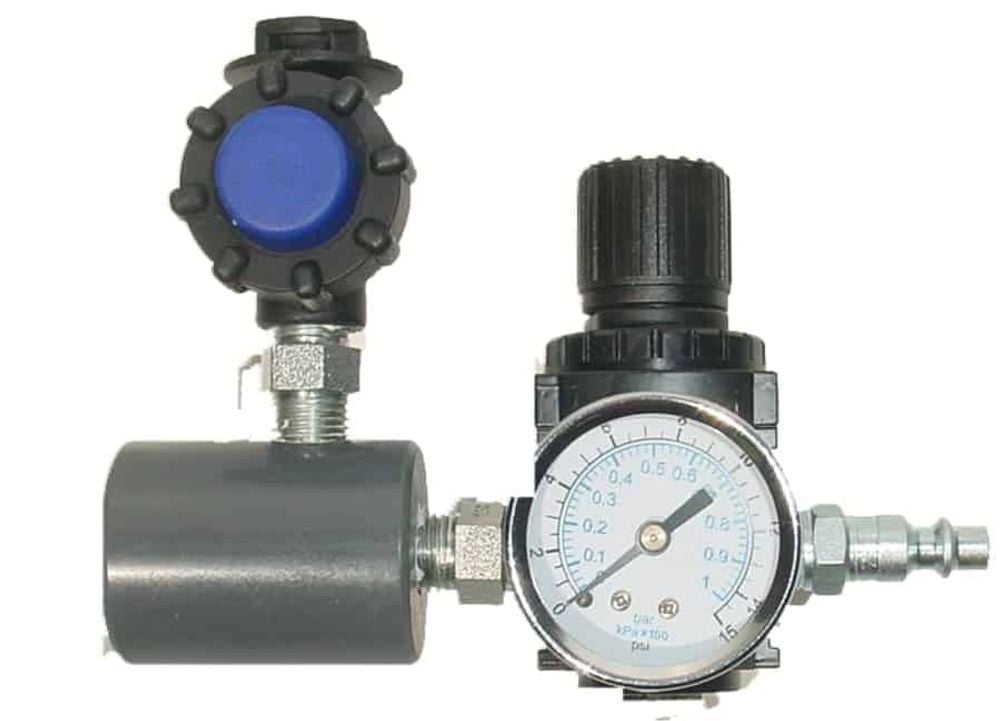 Milton Pneumatic Adapter with Regulator, large image number 1