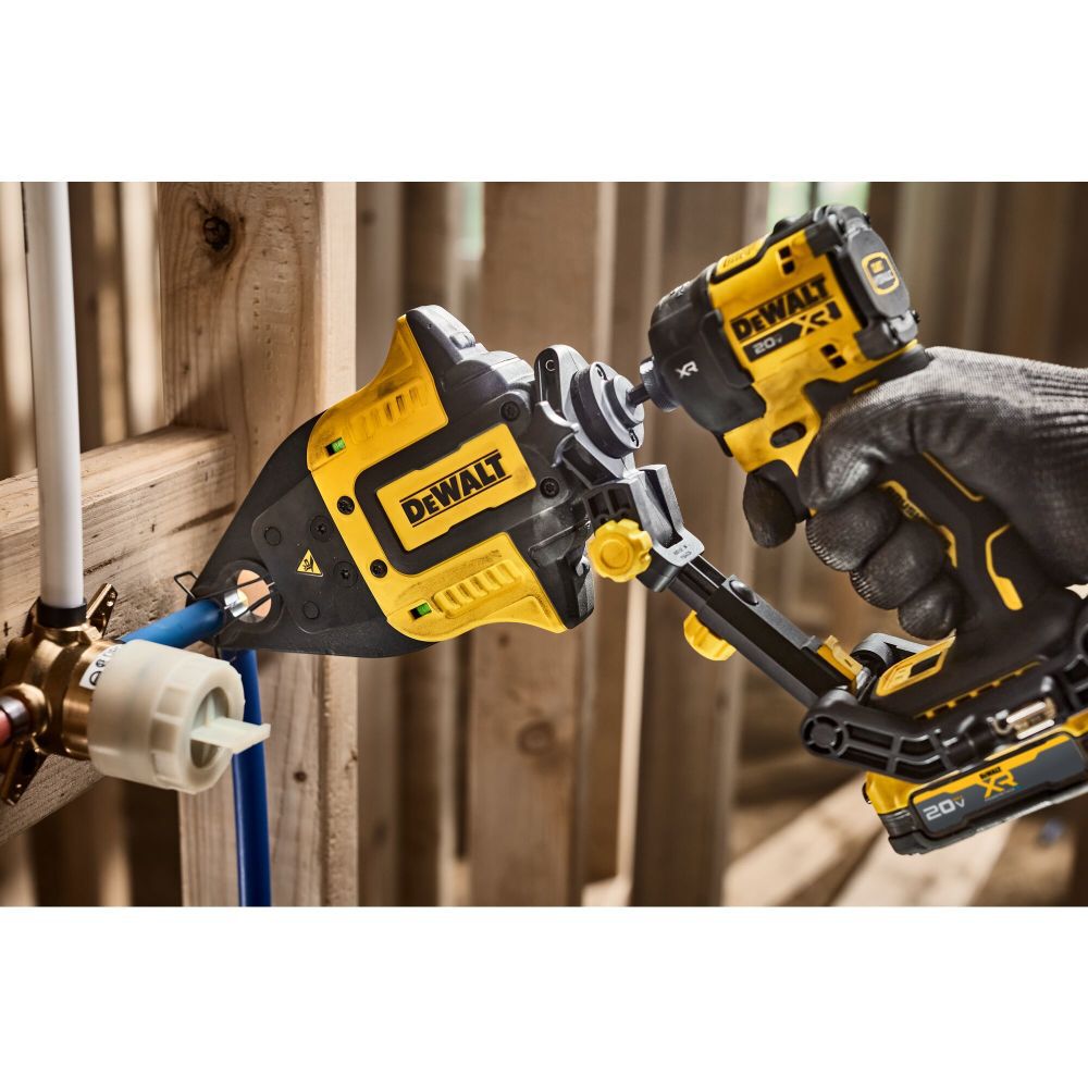 DEWALT IMPACT CONNECT PEX Crimp Ring Attachment DWAPXCIR Acme Tools