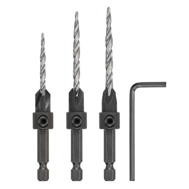 DEWALT 3 piece Countersink Set