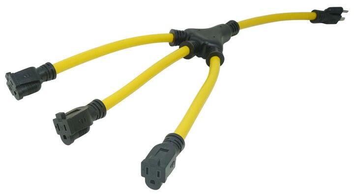 Southwire STW W Adapter Extension Cord 12/3 15 Amp, large image number 15