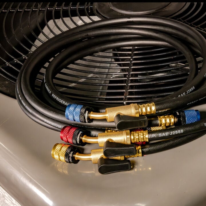 Malco Products 60 Inch Easy Seal HVAC Hose Set with 1/4 SAE x 5/16 SAE Fitting 3 Pieces, large image number 11