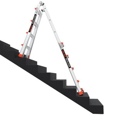 Little Giant Safety Revolution M17 Aluminum 300 lb Telescoping Type-1A Multi-Position Ladder, large image number 5