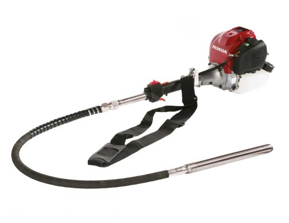 Multivibe 6' Flex Shaft Vibrator with 1-3/4in x 12in Head and Honda Engine, large image number 1