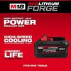 Milwaukee M18 REDLITHIUM FORGE XC 18V 8Ah Lithium Ion Power Tool Battery Pack with Fuel Indicator, small image number 2