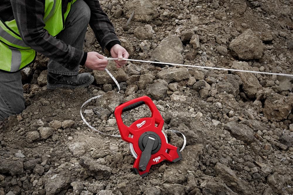 Milwaukee 100' Fiberglass Open Reel Long Tape 48-22-5301