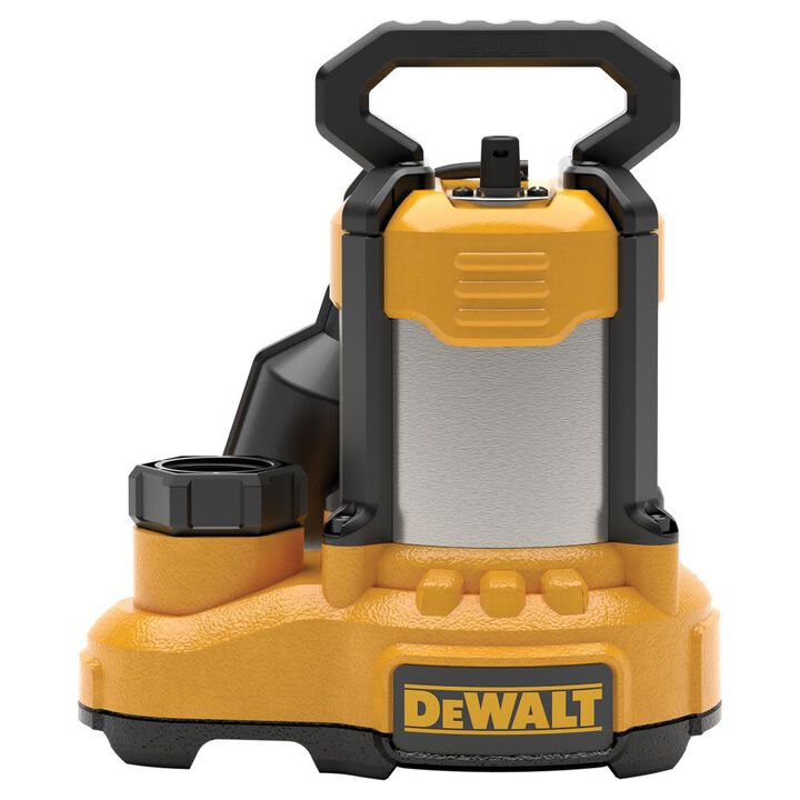 DEWALT 1/3 HP SSTL/Cast Iron Sump with Tethered Float, large image number 6