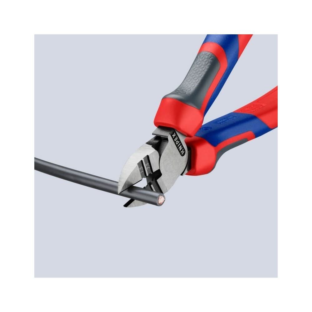 Knipex 6-1/4 Inch Vanadium Steel Diagonal Cutting Plier with Stripper, large image number 8