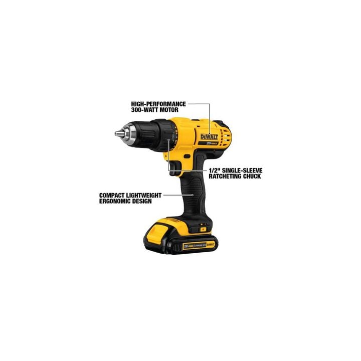 DEWALT 20V MAX 4pc Cordless Combo Kit, large image number 6