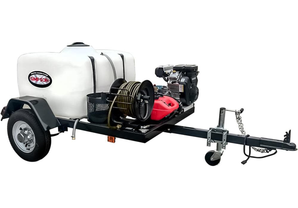 Simpson 4200 PSI 4.0 GPM Gas Powered Cold Water Pressure Washer Trailer with 5 Spray Tips, large image number 10