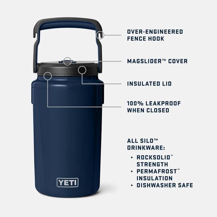 YETI Silo Half Gallon Jug with Magslider Straw Cap, large image number 3