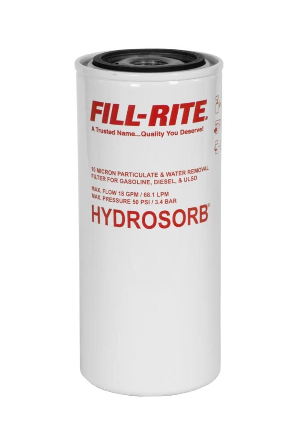 Fill-Rite 18 GPM Hydrosorb Spin on Filter, large image number 1