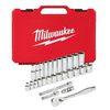Milwaukee 3/8 in. Drive 28 pc. Ratchet & Socket Set- SAE, small