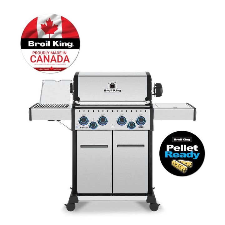 Broil King Baron S 490 Pro IR 4-Burner Natural Gas Grill, large image number 1
