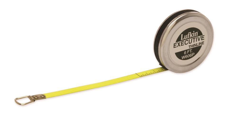 Crescent Lufkin 1/4 In. x 6 Ft. Executive Diameter Pocket Tape Measure  W606PD from Crescent Lufkin - Acme Tools