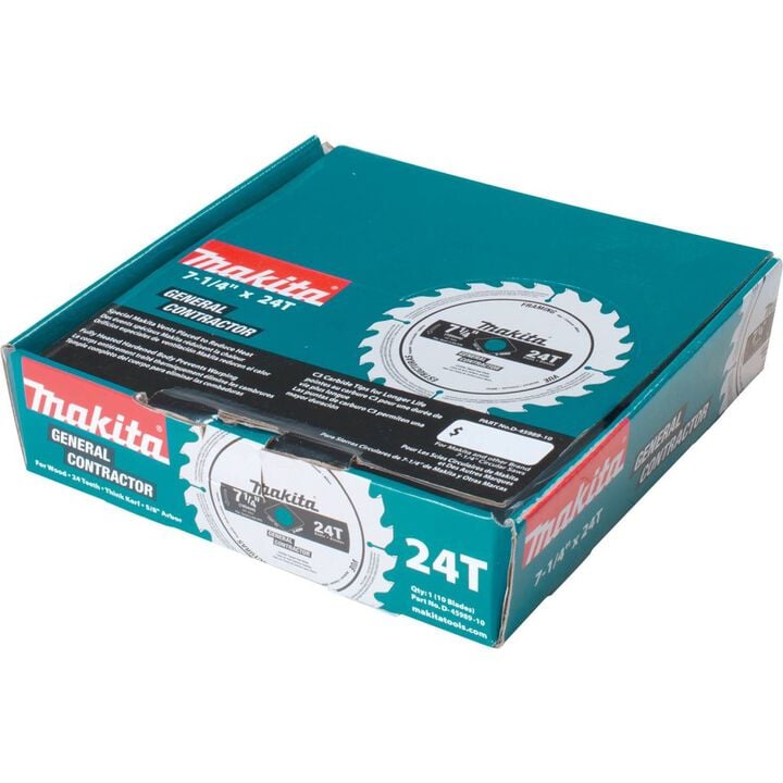 Makita 7-1/4 in. 24T General Purpose Framing Blade 10pk, large image number 9