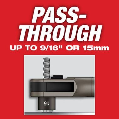 Milwaukee M12 Insider Extended Reach Ratchet (Bare Tool), 8 Piece Socket SAE Set Bundle, large image number 15