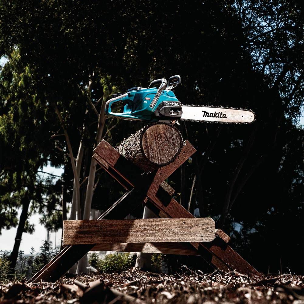 Makita 40V Max XGT 8.0Ah Brushless Cordless 20 Inch Chain Saw Kit, large image number 7