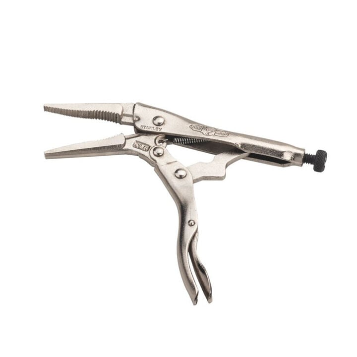 Stanley 4 Inch Long Nose Locking Pliers, large image number 3