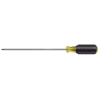 Klein Tools #1 SQ Recess Screwdriver 8inch Shank, large image number 0