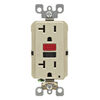 Leviton SmartlockPro GFCI Outlet 20A 125V Duplex Ivory NEMA 5-20R, small image number 2