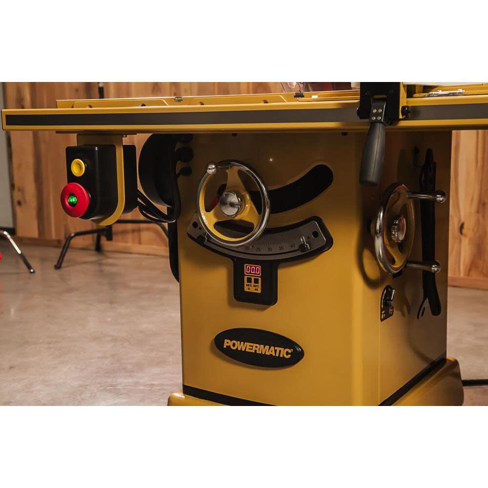 Powermatic 5HP 3PH 230/460V Table Saw with 50in Accu-Fence System, large image number 11